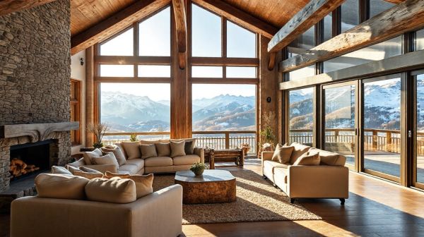 Découvrez comment un architecte d'intérieur transforme vos espaces en montagne à Méribel